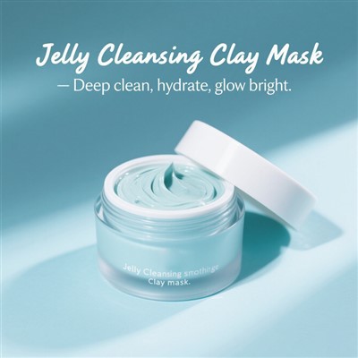 Jelly Cleansing Smoothing Clay Mask